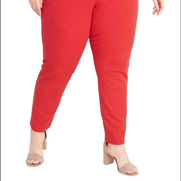 Old Navy “Briquette Coral” High Waist Ankle Length Pixie Pant - Picture 11 of 11